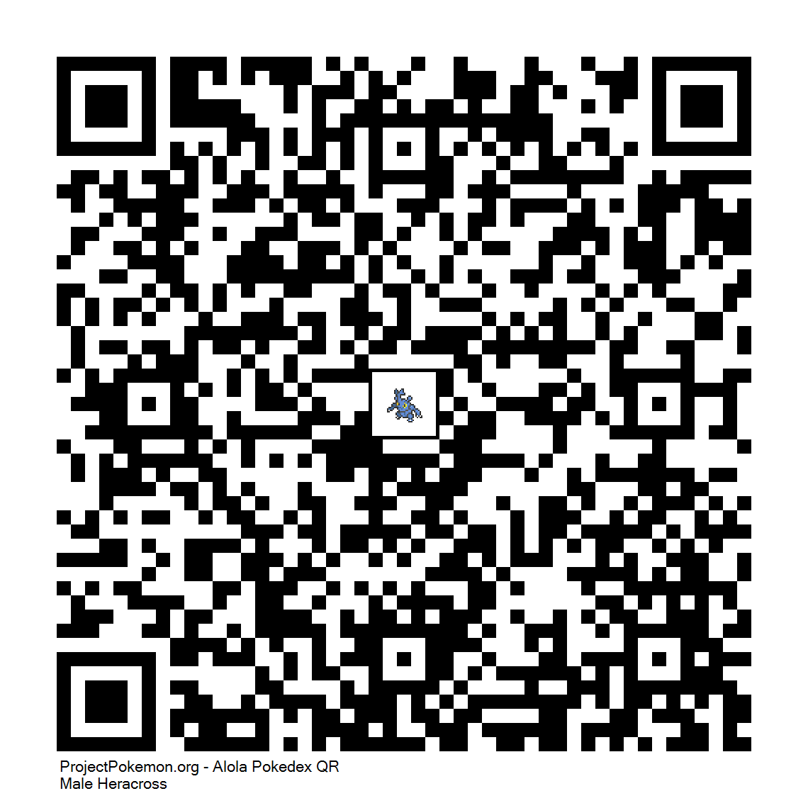 Cdigo QR de Heracross